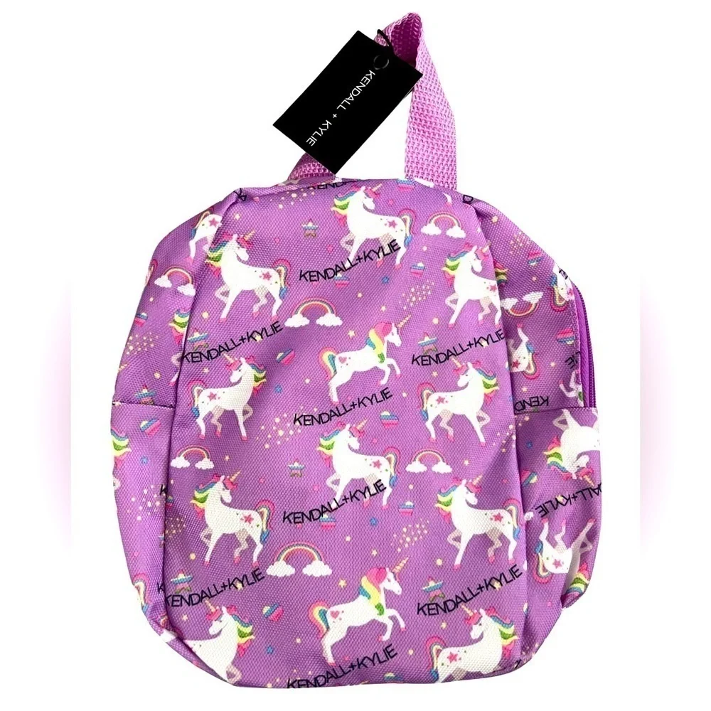 Kendall & Kylie Unicorn Rainbow Mini Backpack NWT